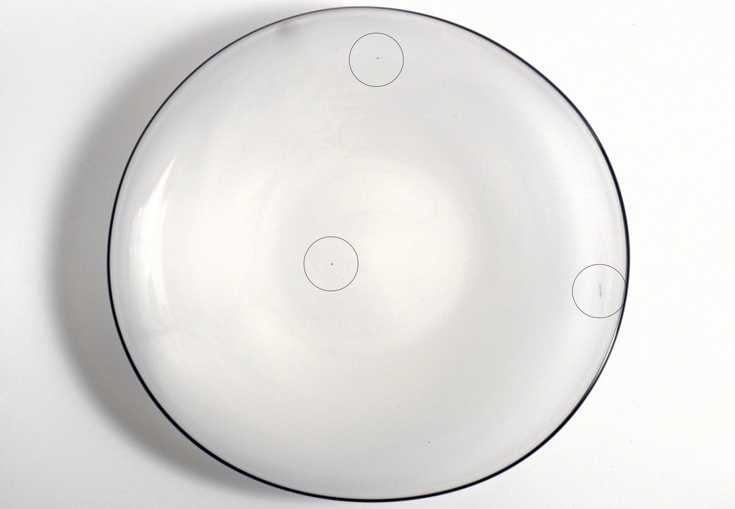 kasumi plate SS ivory 5023