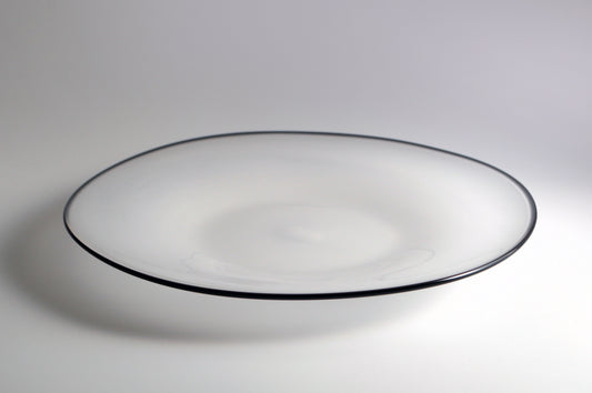 kasumi plate L ivory 4823