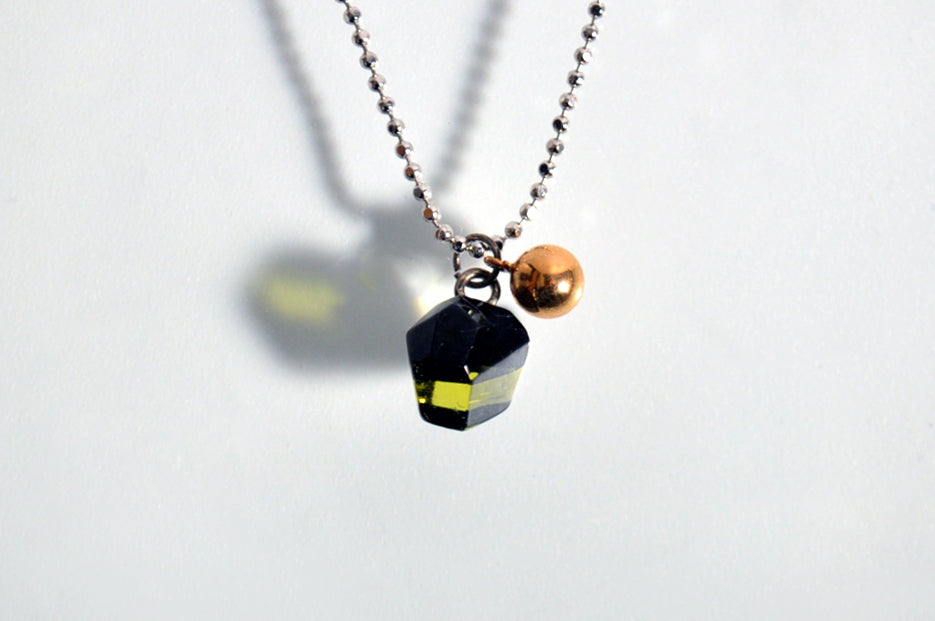 mica ネックレス green a00230