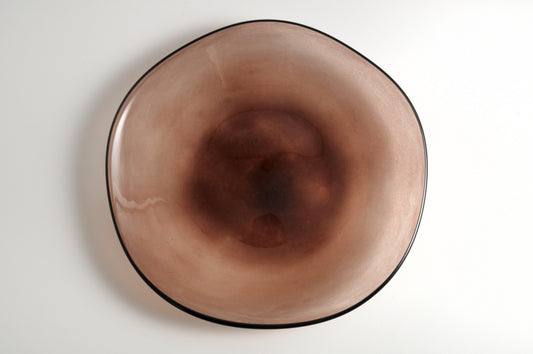 kasumi plate SS purple 4896