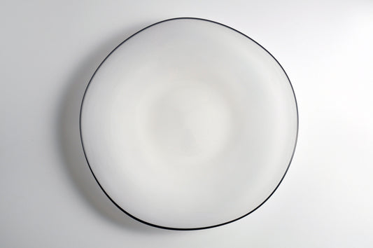 kasumi plate M ivory 4936