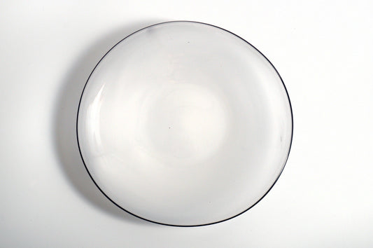 kasumi plate SS ivory 5023
