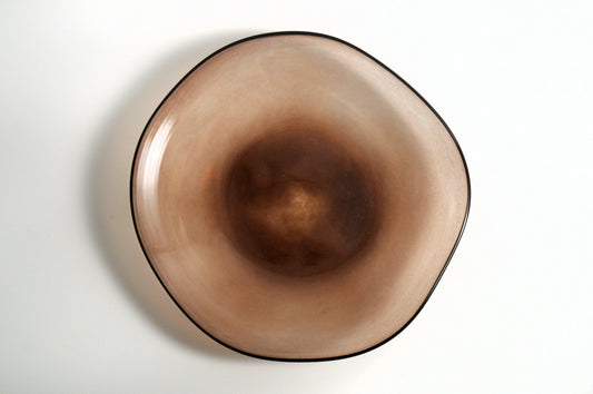 kasumi plate SS purple 5028