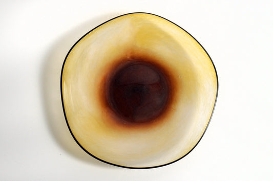 kasumi plate SS yellow 5034