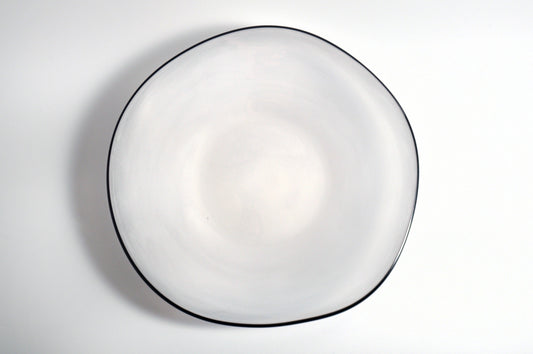 kasumi plate S ivory 5055