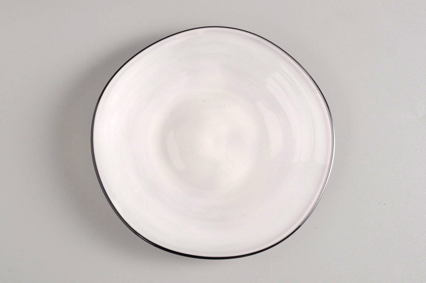 kasumi plate SS ivory 4292