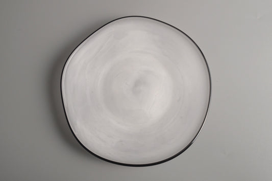 kasumi plate S ivory 4547