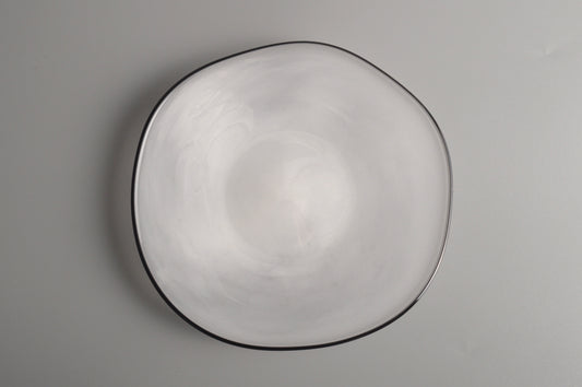 kasumi plate S ivory 4548