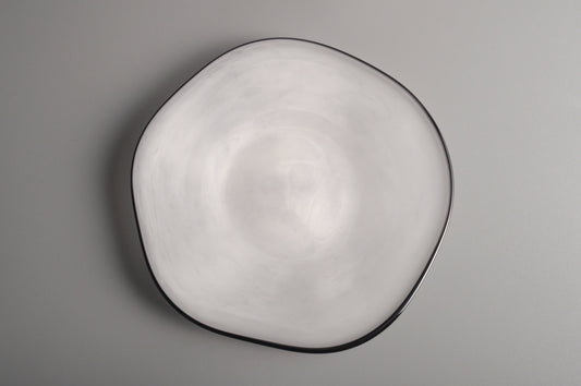 kasumi plate S ivory 4552