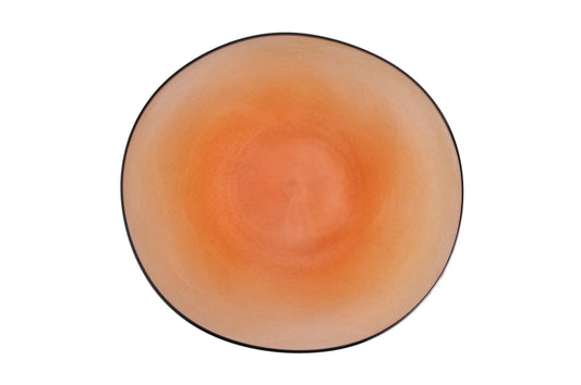 kasumi plate S coral pink a0025